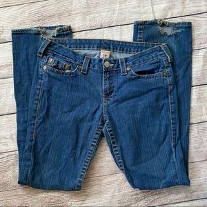 True Religion Size 32 Johnny Straight Leg Jeans